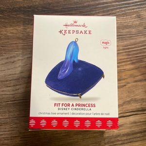 2017 Hallmark Keepsake Christmas Ornament Disney’s Fit For A Princess Cinderella